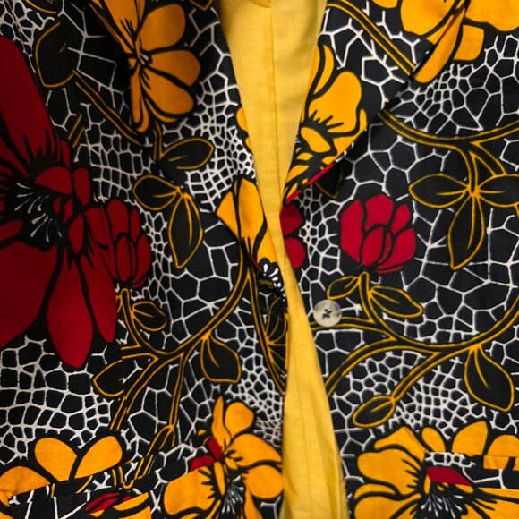 Blazer, African flower print - Picture 4 of 8